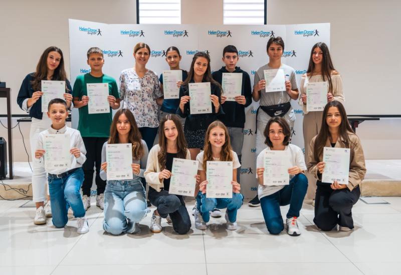 16 učenika Helen Doron škole primilo Cambridge certifikate u Mostaru